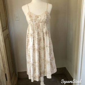 Project Alabama white floral sundress
